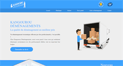 Desktop Screenshot of demenagement-kangourou.com